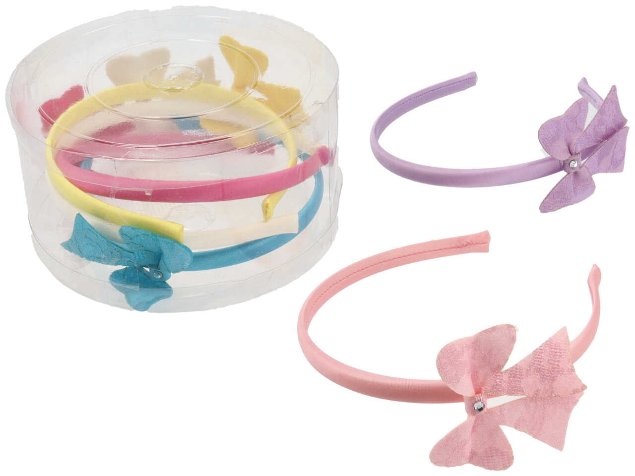 Cerchietto c/fiocco pastello da-317