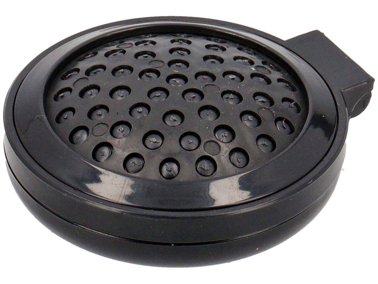 Spazzola con specchio color nero