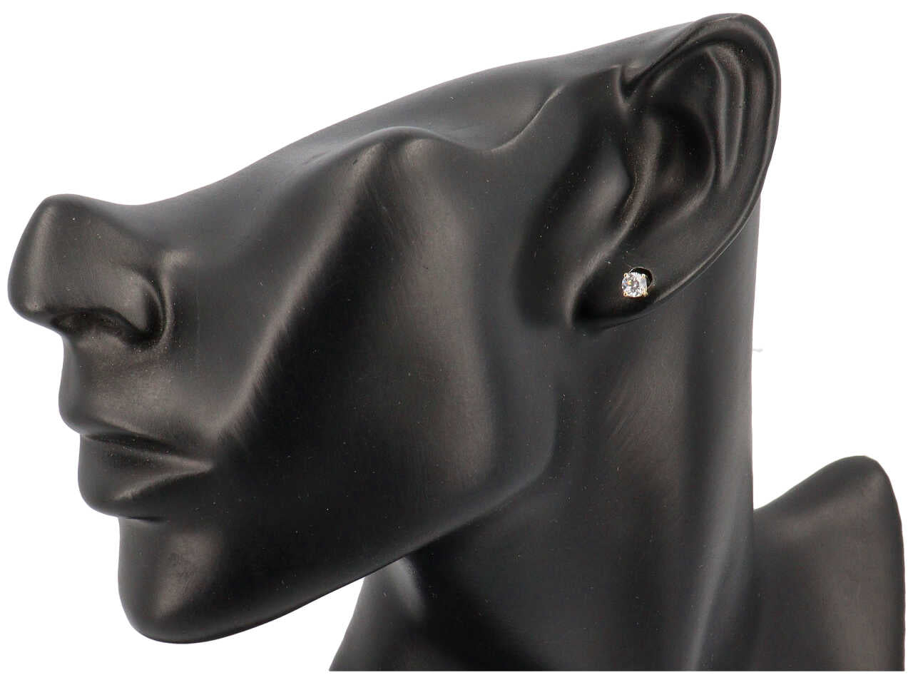 Orecchini punto luce 4mm 4punte confezione da 2paia