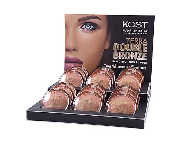 Display da 18 pezzi di double bronze kost