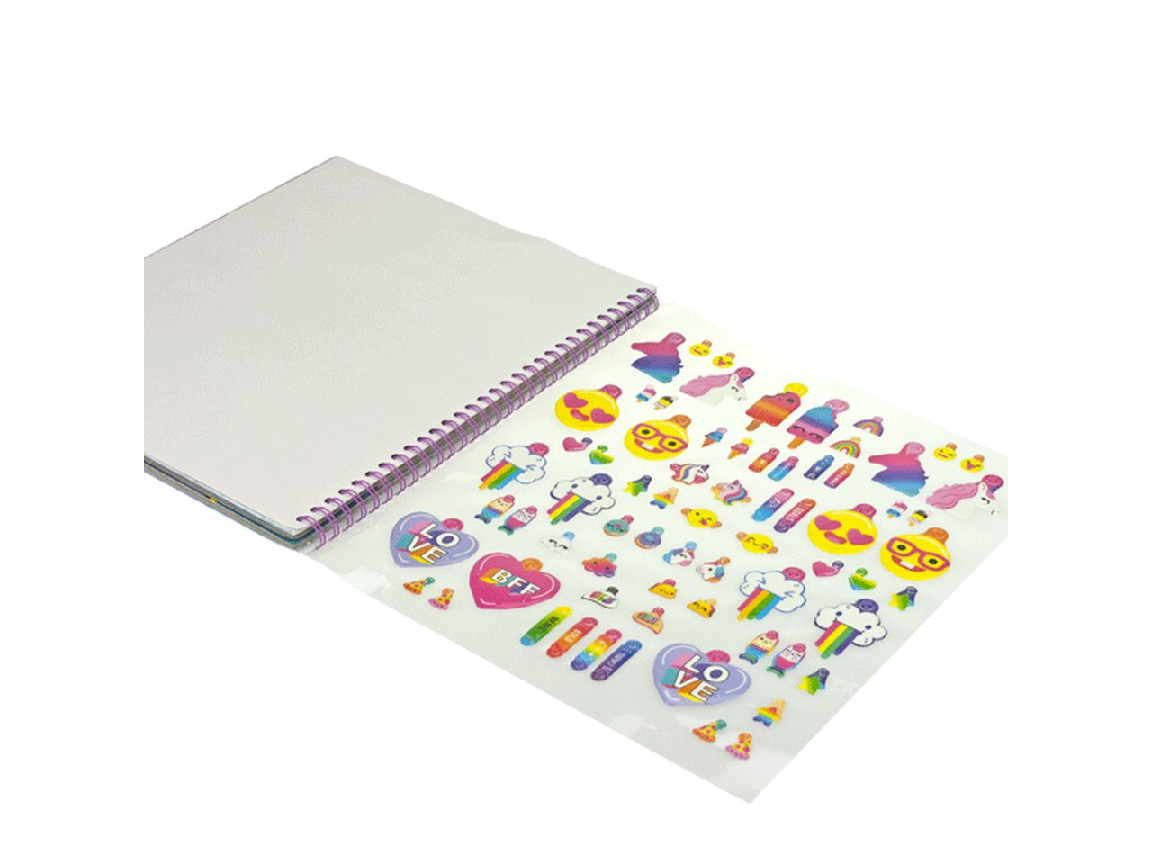 Girabrilla book magic unicorn - libro da disegno