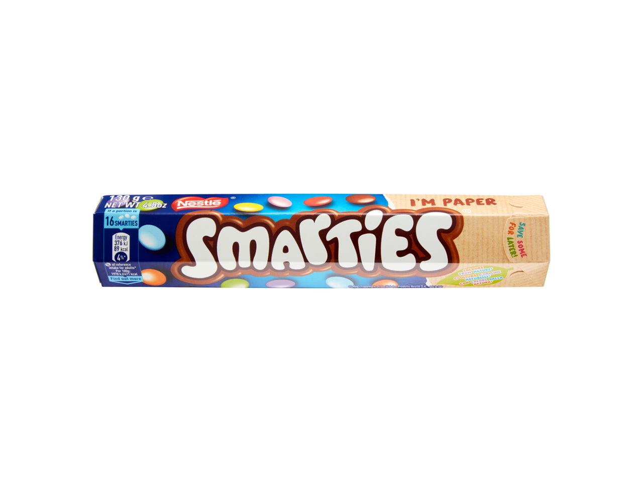 Smarties tubo gigante da 130gr$