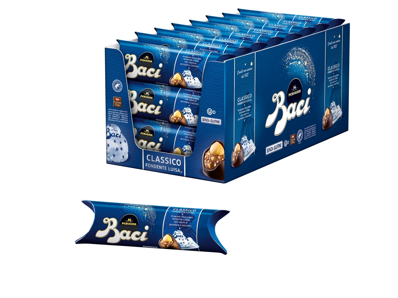 Baci classico tubo da 3 pezzi 37,5gr