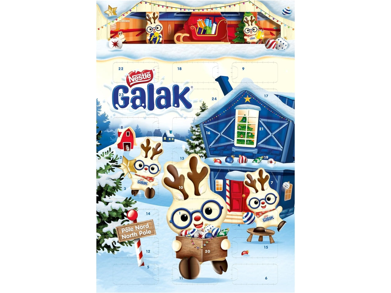 Galak calendario dell' avvento 196,8gr