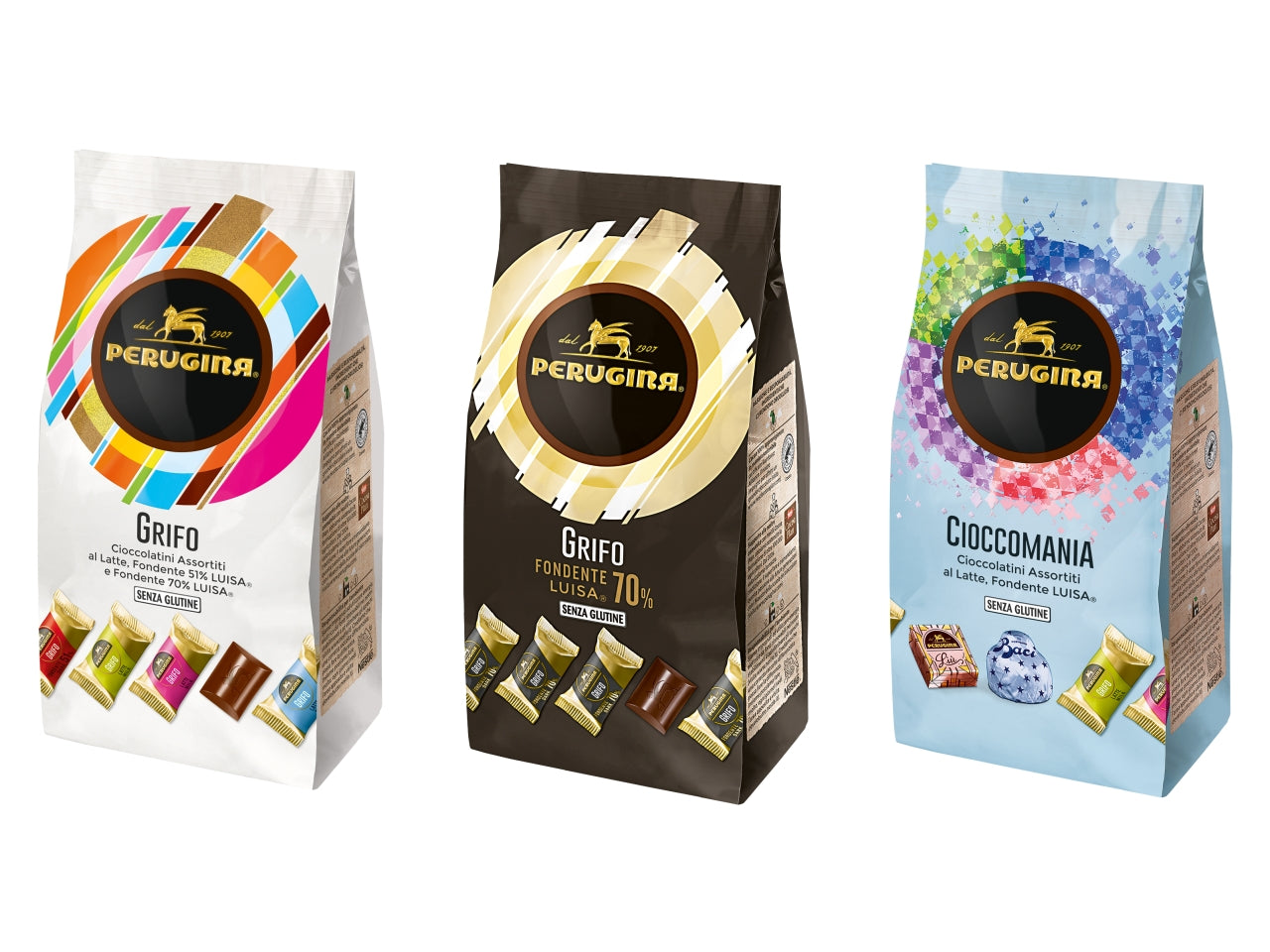 Perugina grifo assortito sacchetto da 180gr
