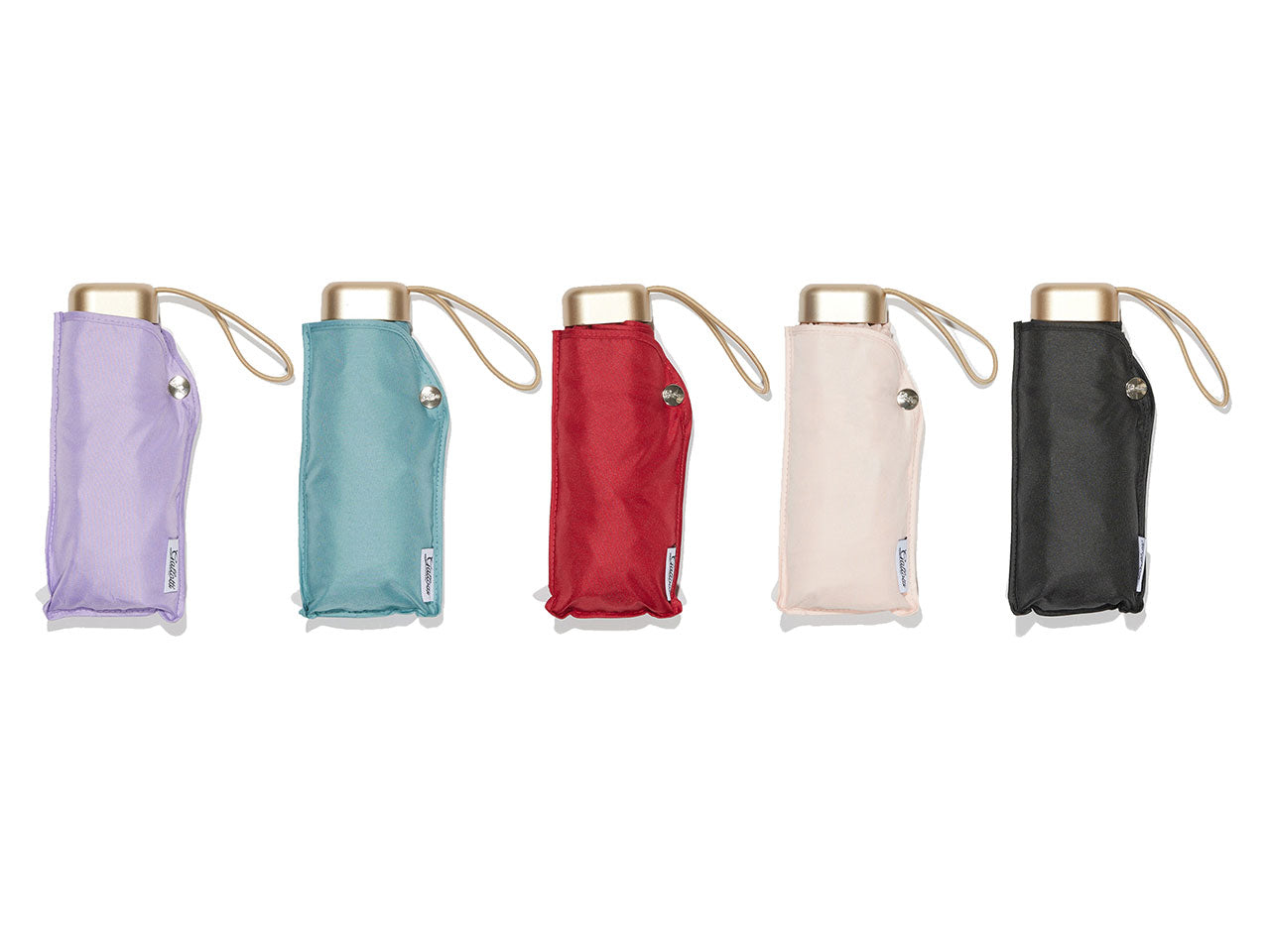 Ombrello da pioggia tascabile antivento unisex in 5 colori assortiti â Gallotti