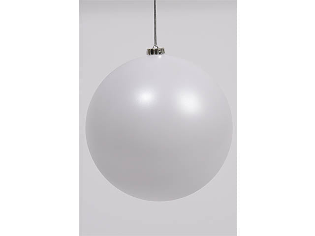 Palla 20cm bianco opaco