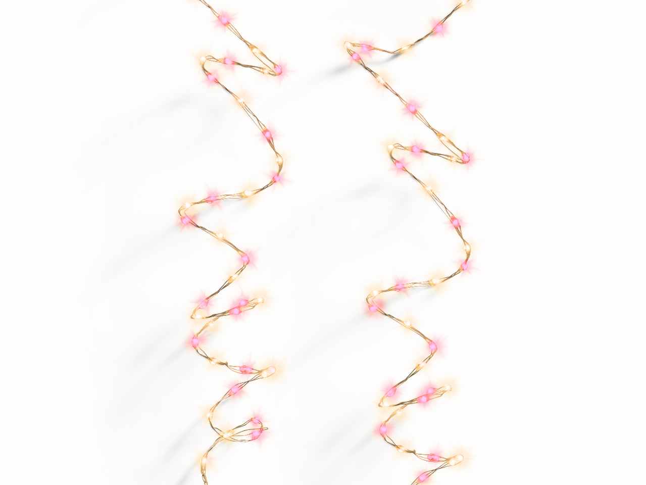 Luci natalizie micro led extra dense con 8 funzioni effetto scintillio per uso esterno colore oro rosa caldo classico misura lun.600cm misura del led micro numero di led 378