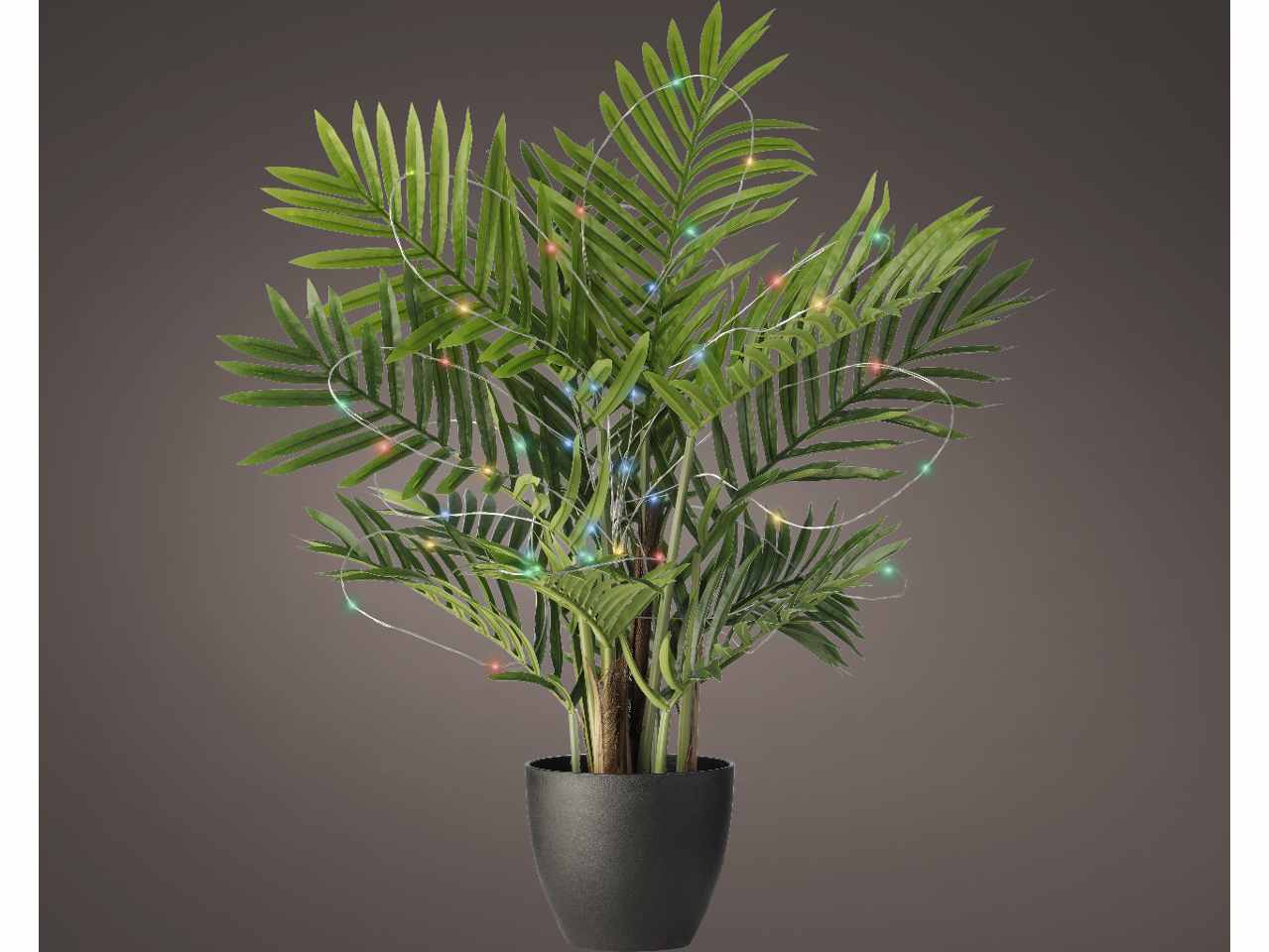 Catena luci 40 micro led 40cm multicolor con funzionamento a batteria uso esterno $