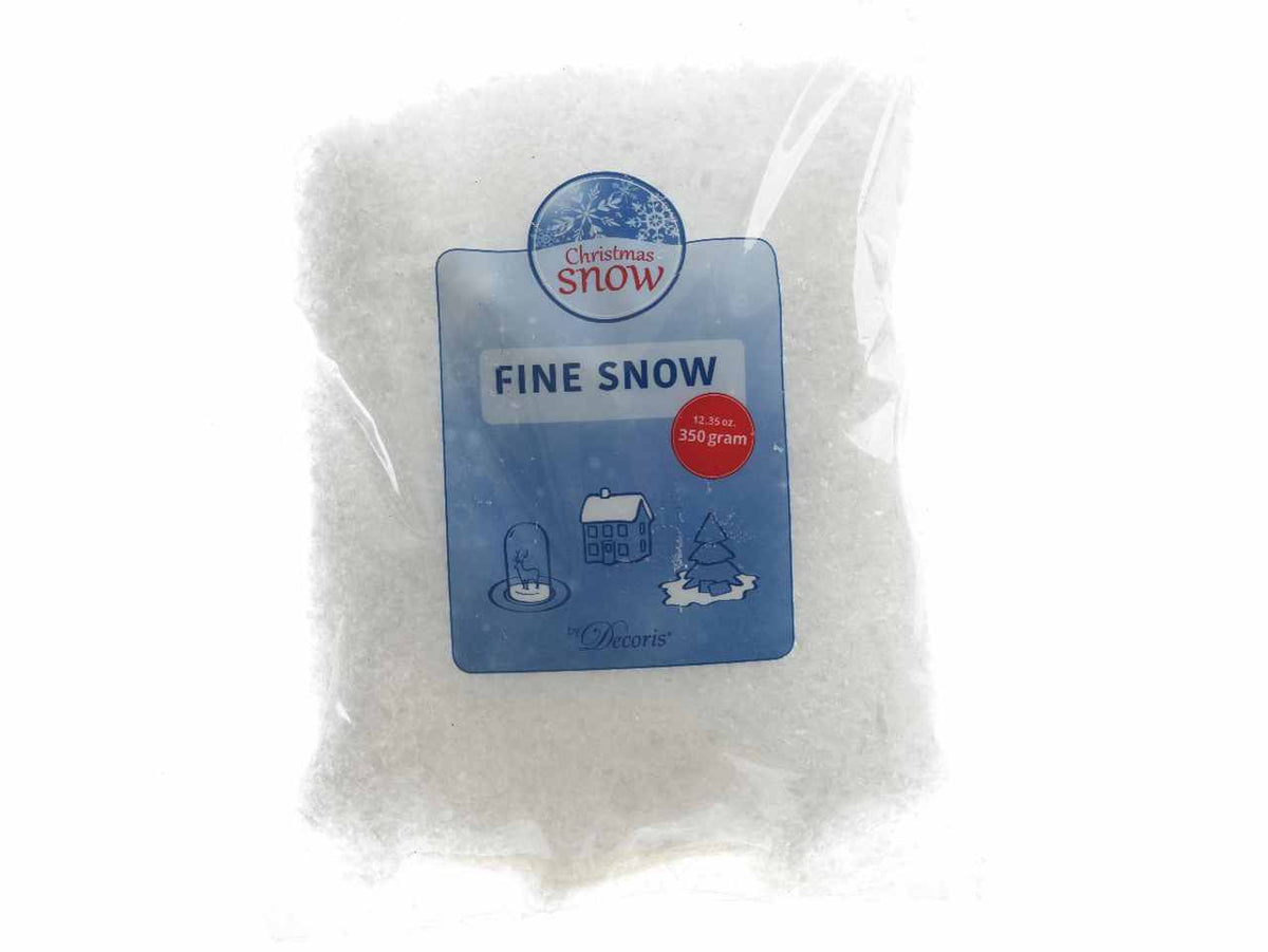 Neve artificiale 28x20x4cm bianca
