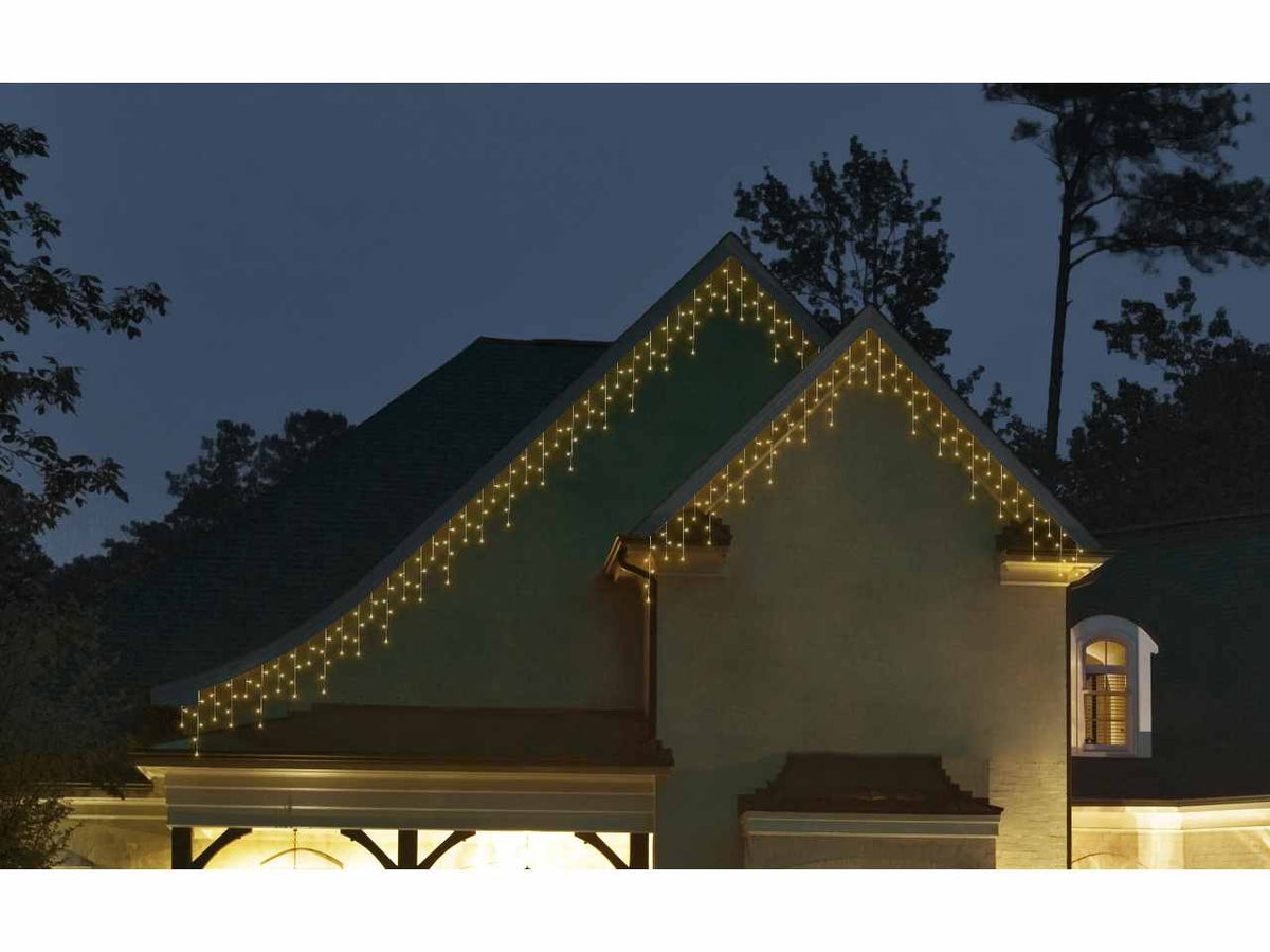 Tenda 119led bianco caldo 5metri con 8 funzioni uso esterno