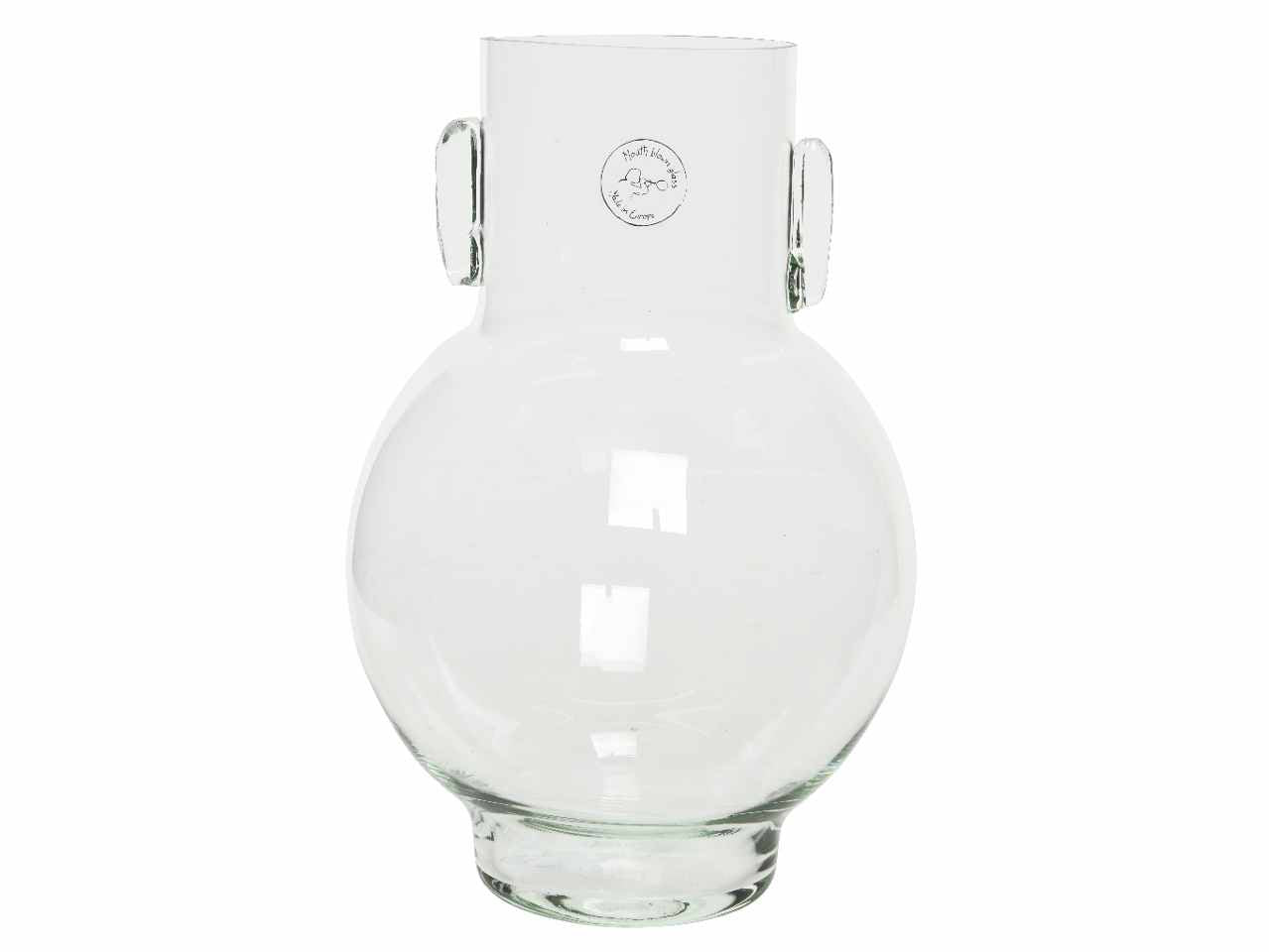 Vaso in vetro trasparente 28cm d 648092