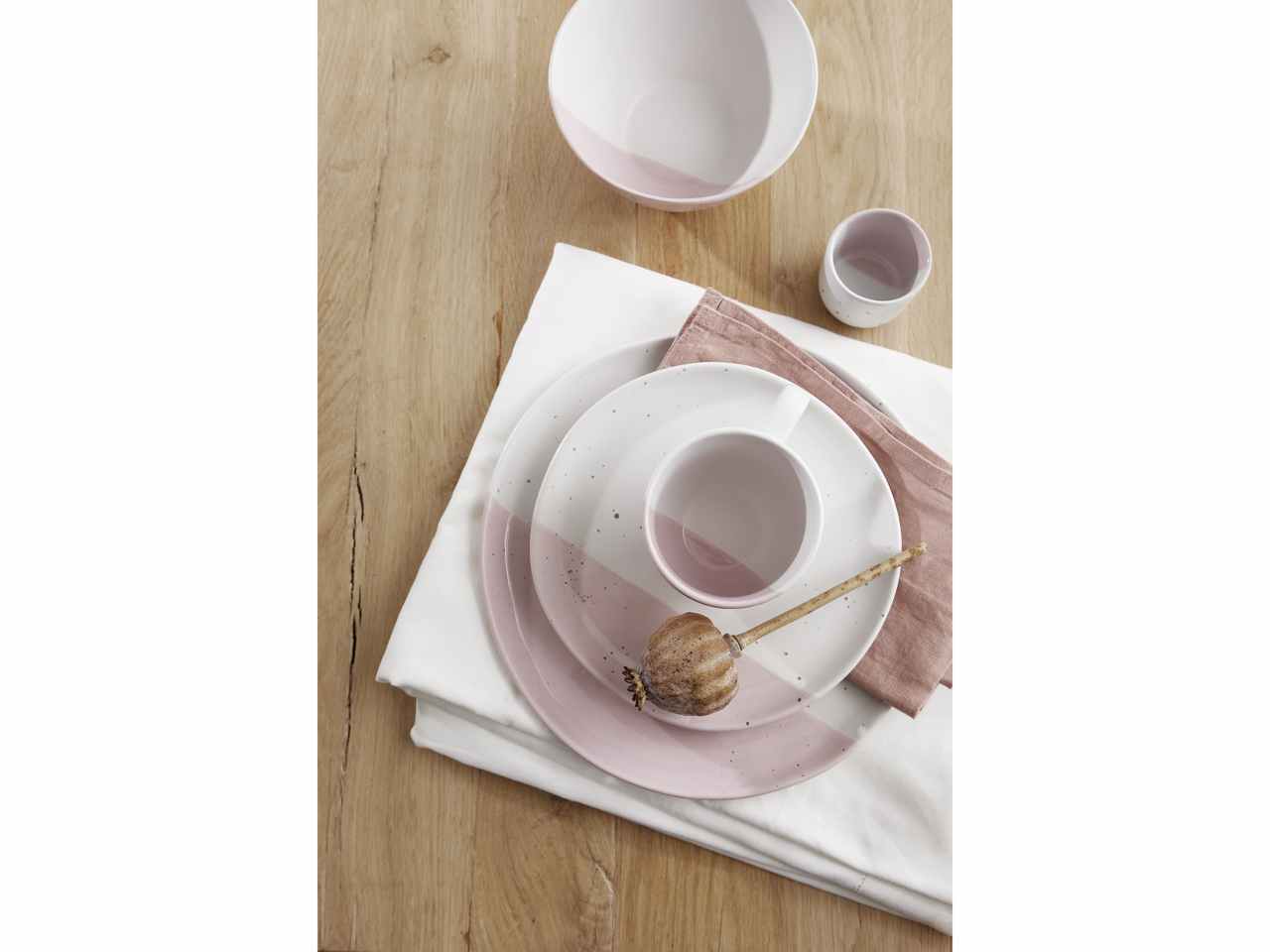 Tazza in gress tonda smalto lucido con smalto opaco bicolore con macchioline lavabile in lavastoviglie per alimenti adatto al microonde volume 0.1 litri 5.9xh.6cm