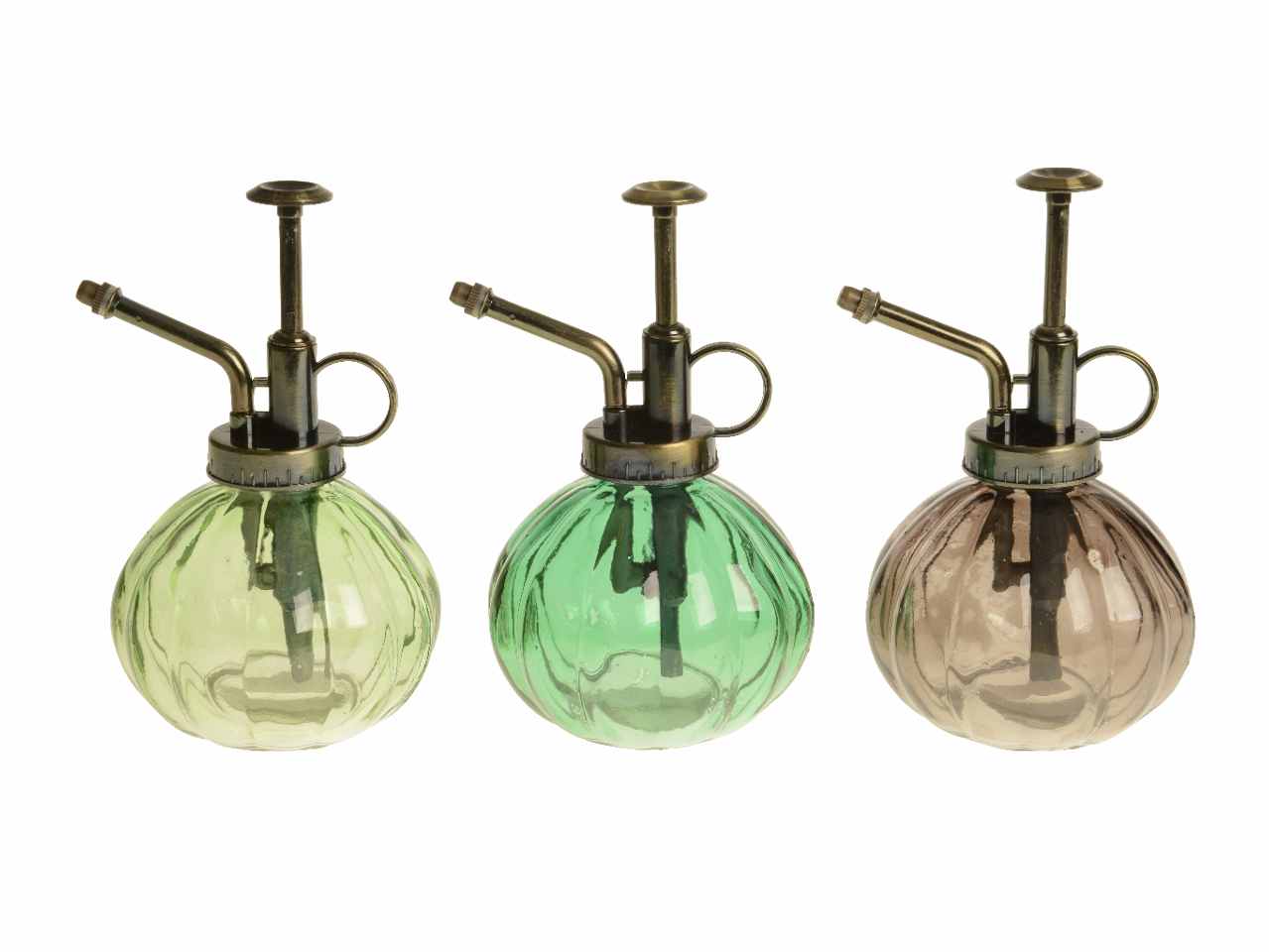 Spruzzatore decorativo in vetro 3 colori assortiti 10xh.15cm