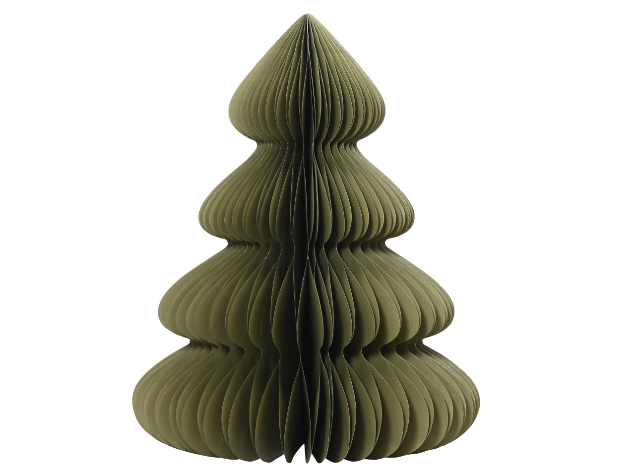 Decorazione albero in carta 72xh.90cm verde