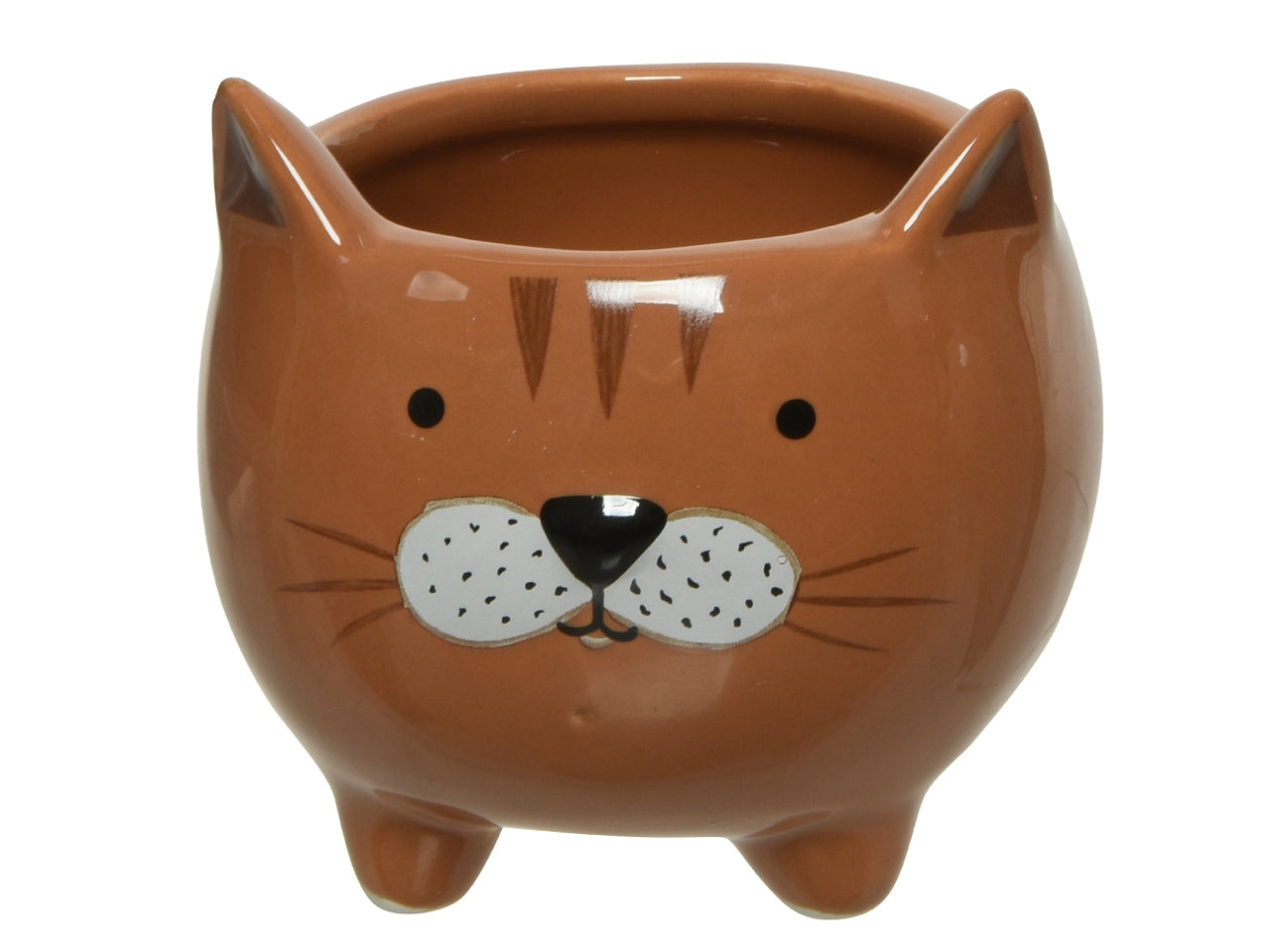 N portapianta animaletto in dolomite larghezza 9cm x altezza 9cm design assortiti