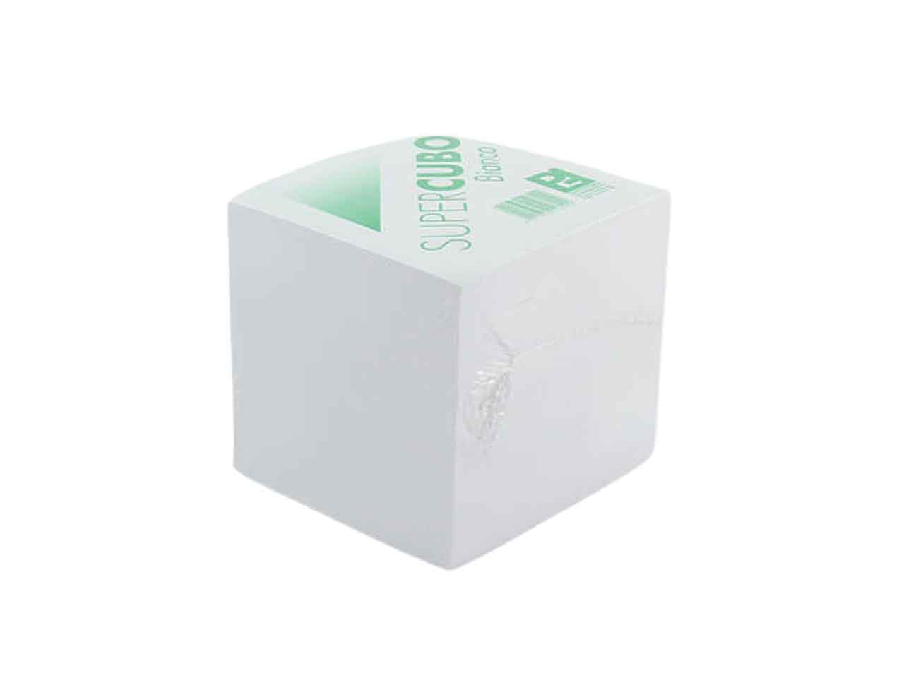 Notes cubo 9cm bianco