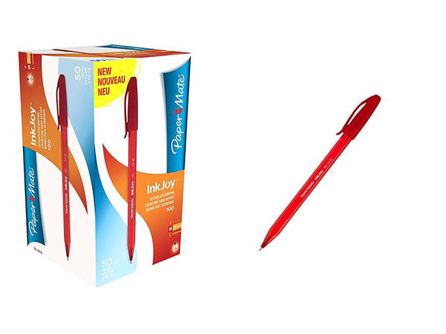 Penna inkjoy 100 m.red 50 pezzi