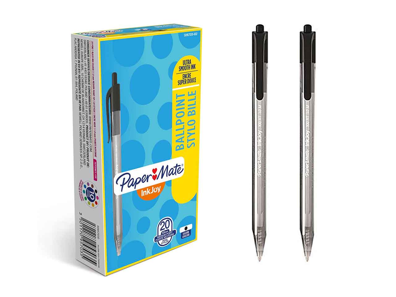 Penna inkjoy 100 rt blk 20 pezzi