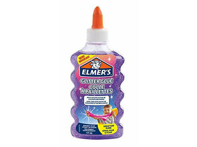 Elmer's colla glitter 177ml viola