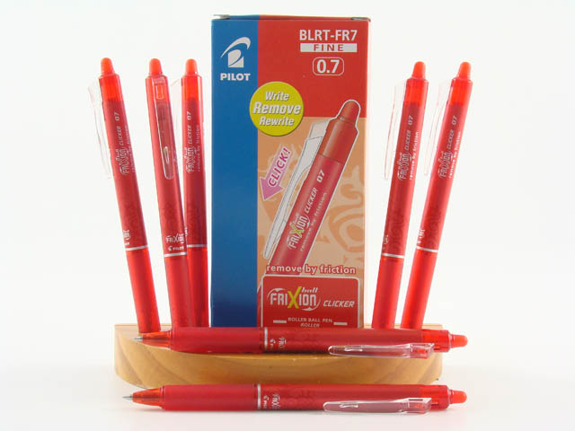Penna sfera frixion clicker 07 rosso  blrt-fr7 r