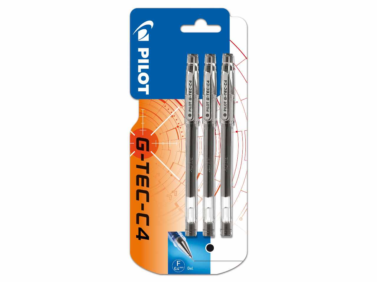 Pilot penna gel roller 0,4 nera 3 pezzi