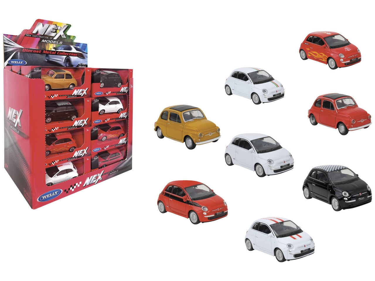 Welly welly auto die cast 1:43 con licenza assortiti