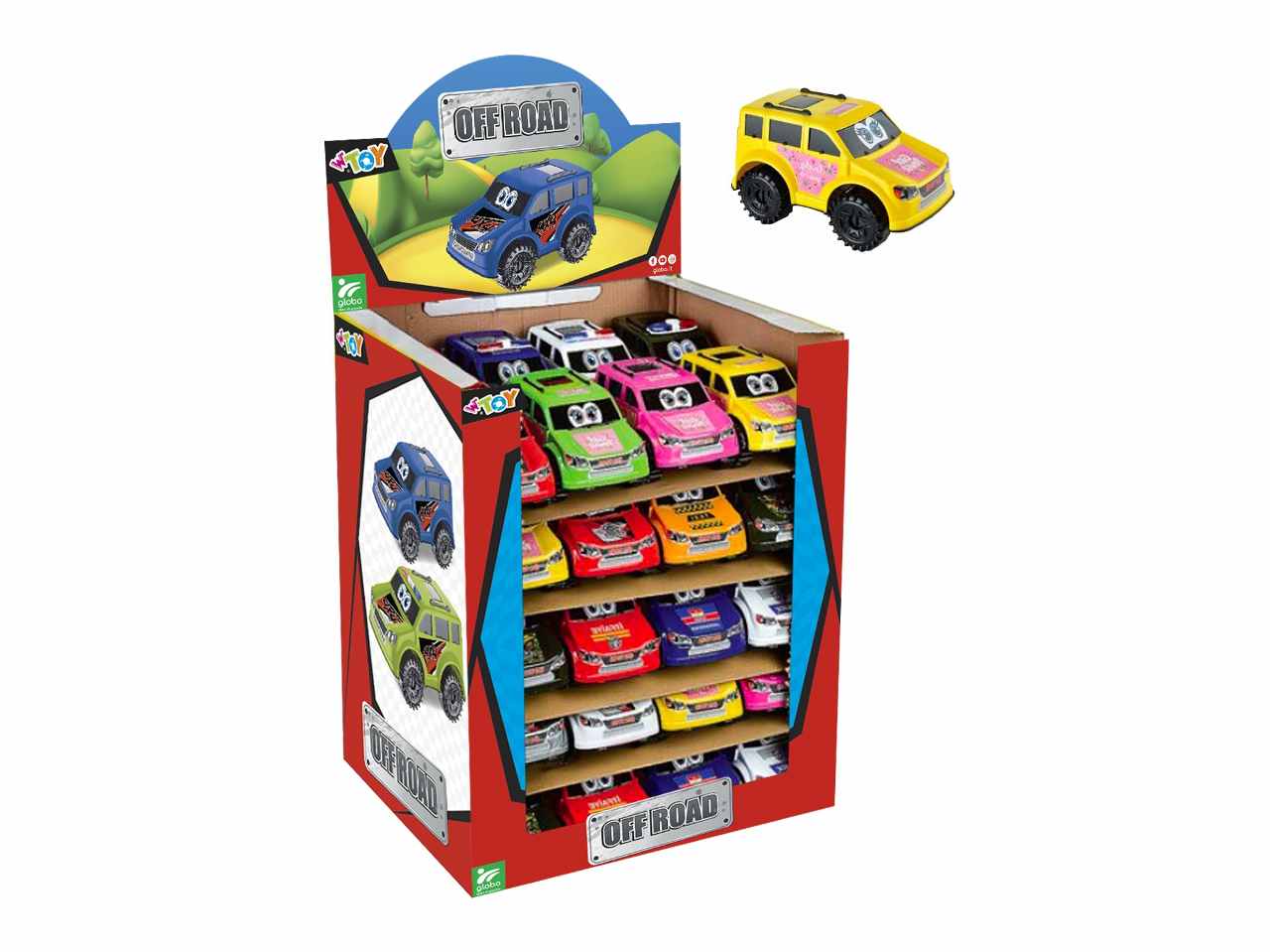 W toys auto ruota libera 18cm 41580