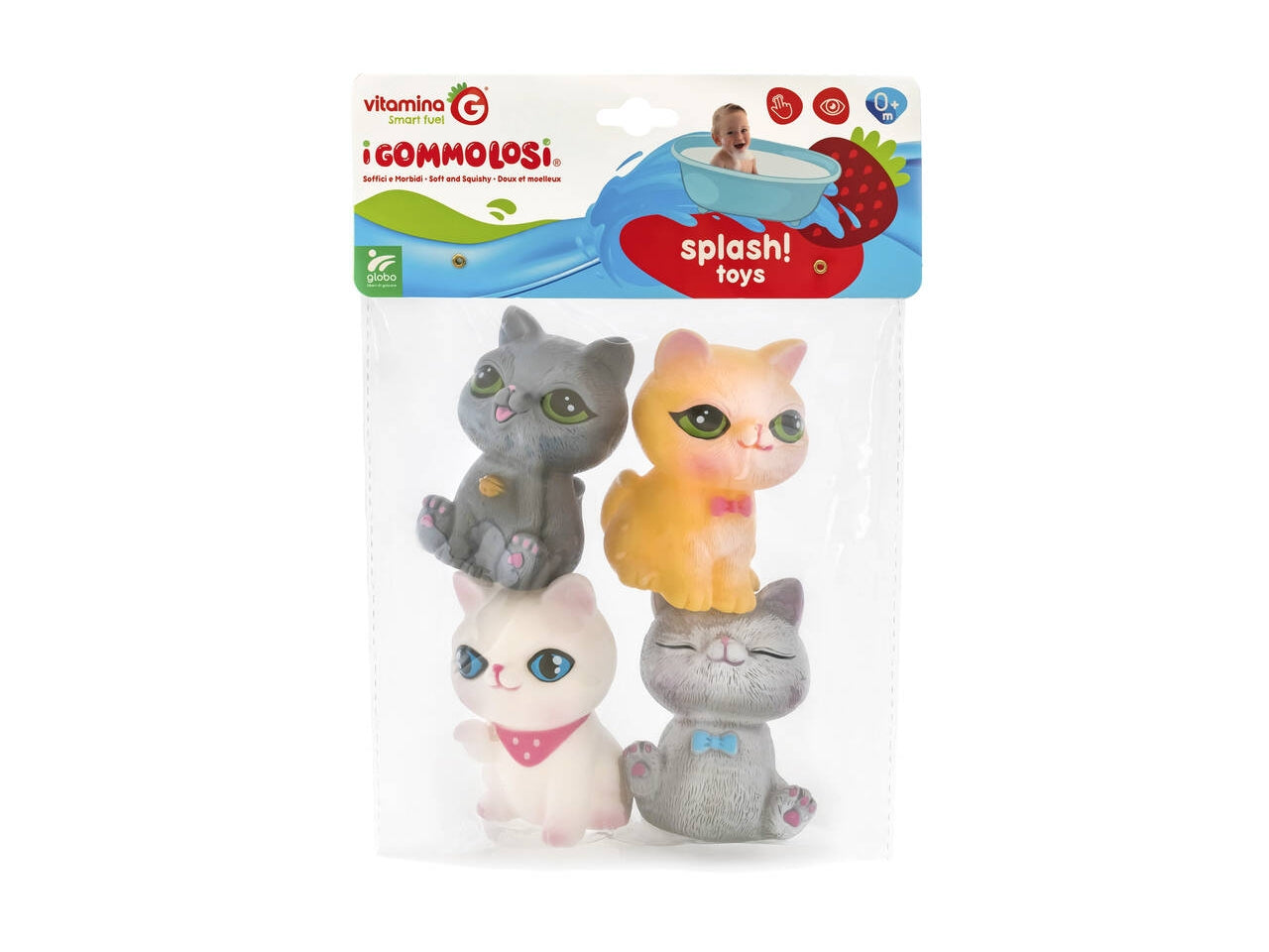 Vitamina G gommolosi gatti set da 4 pezzi