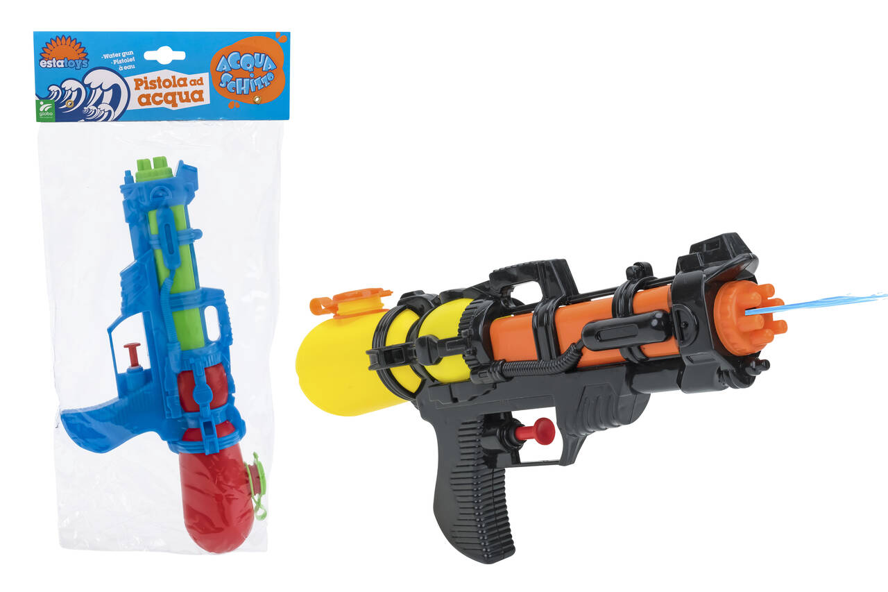 Pistola acqua spruzzo 26cm - disponibile in 2 colori