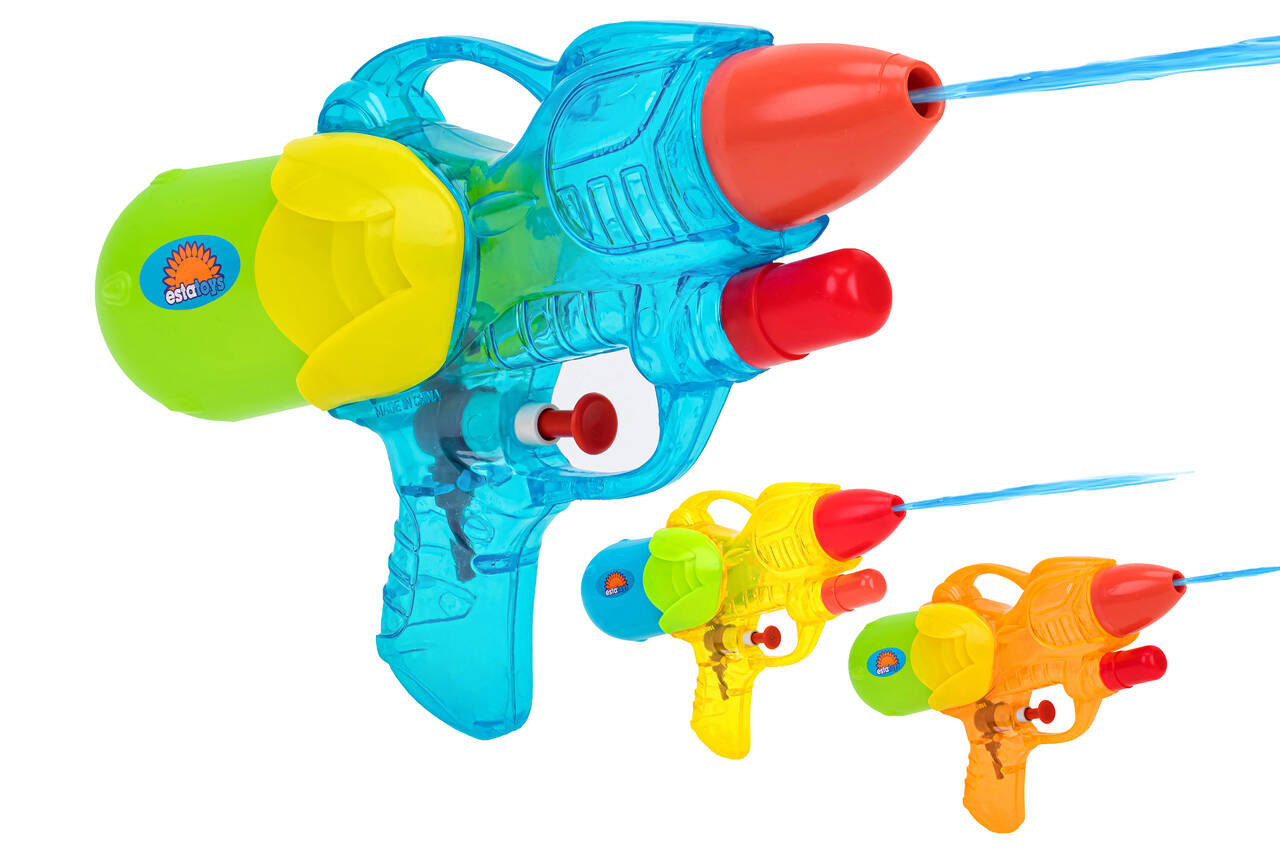Pistola acqua spruzzo 21,5cm - disponibile in 3 colori
