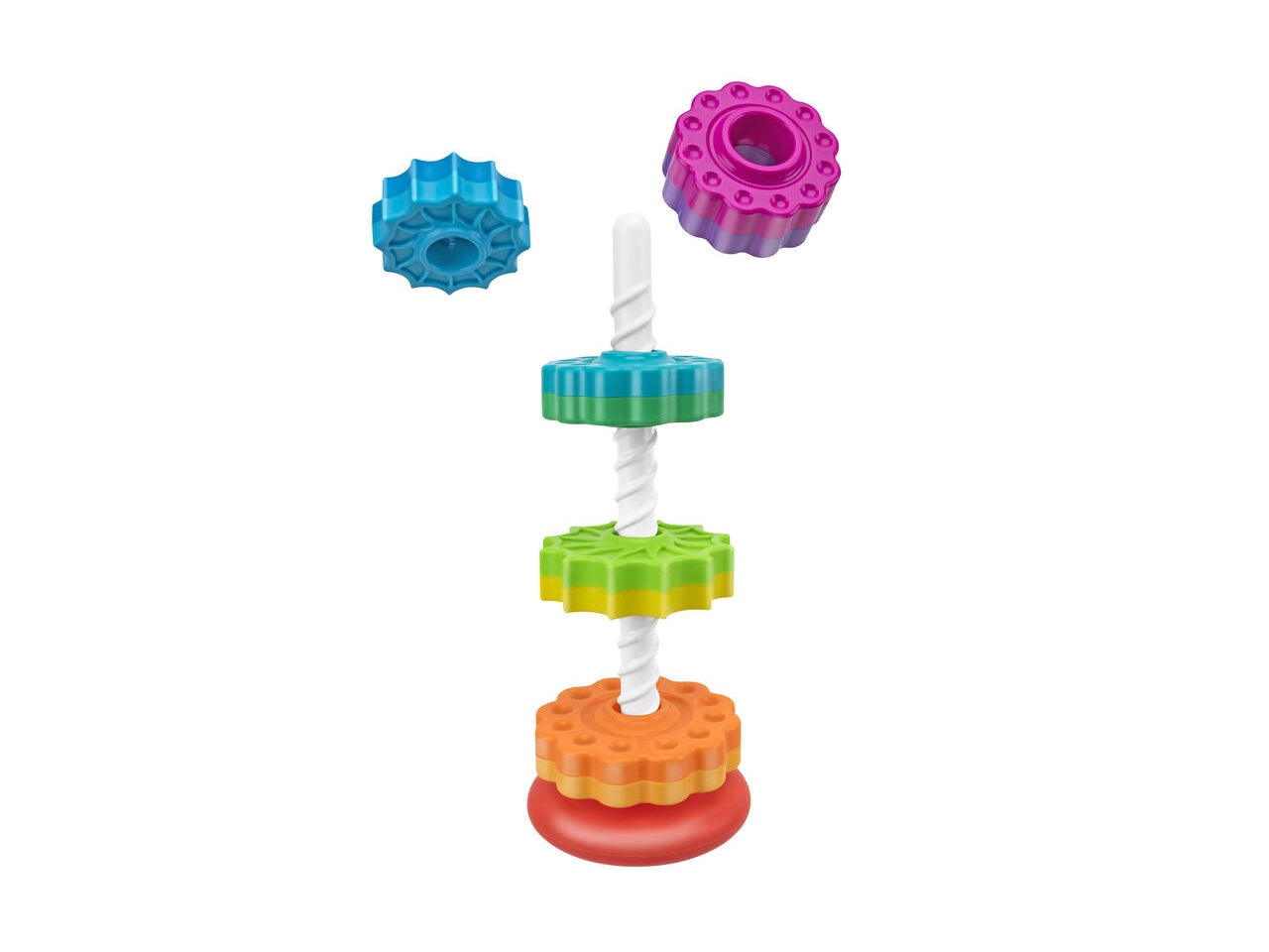 Vitamina G torre ingranaggi impilabile ad incastro set da 5 pezzi