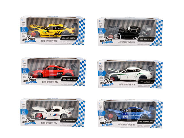 Silver wheel auto dtm sc.1:24 a 41136