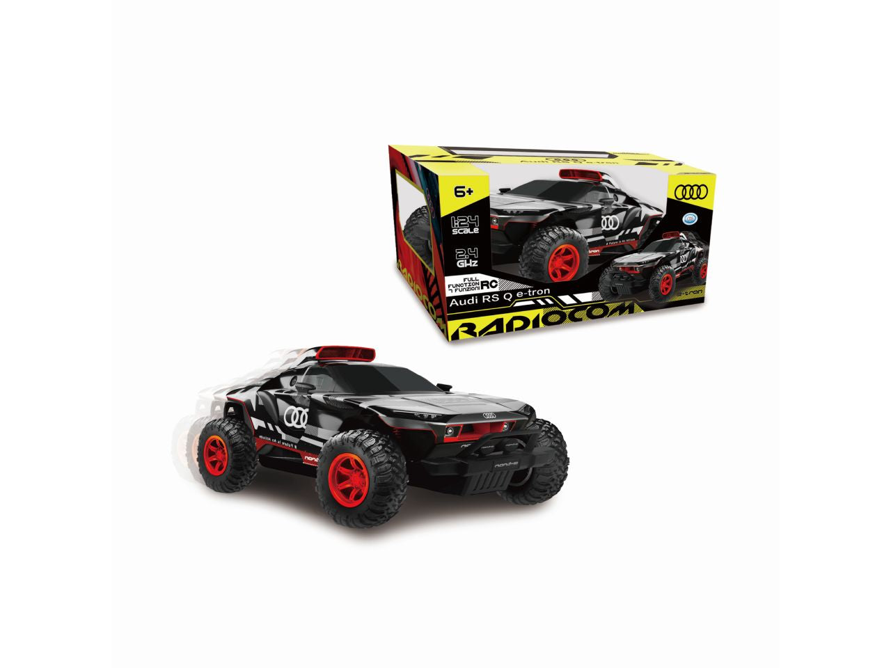 Radiocom - audi rs q e - tron scala 1:24 con radiocomando