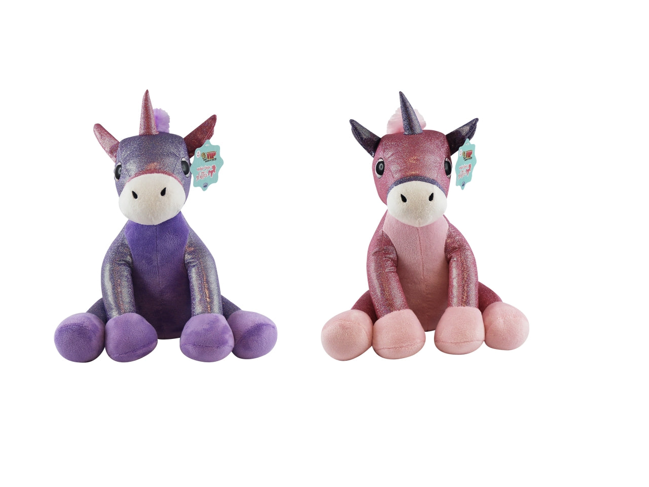 My vip - baby unicorn glitter plush 33cm