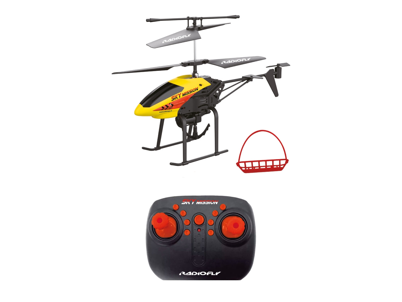 Radiofly sky mission elicottero radiocomandato