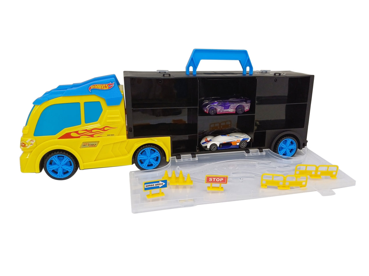 Hot wheels - transporter 40 new con 2 auto valigetta camion