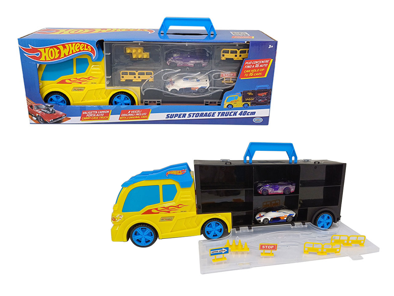 Hot wheels - transporter 40 new con 2 auto valigetta camion