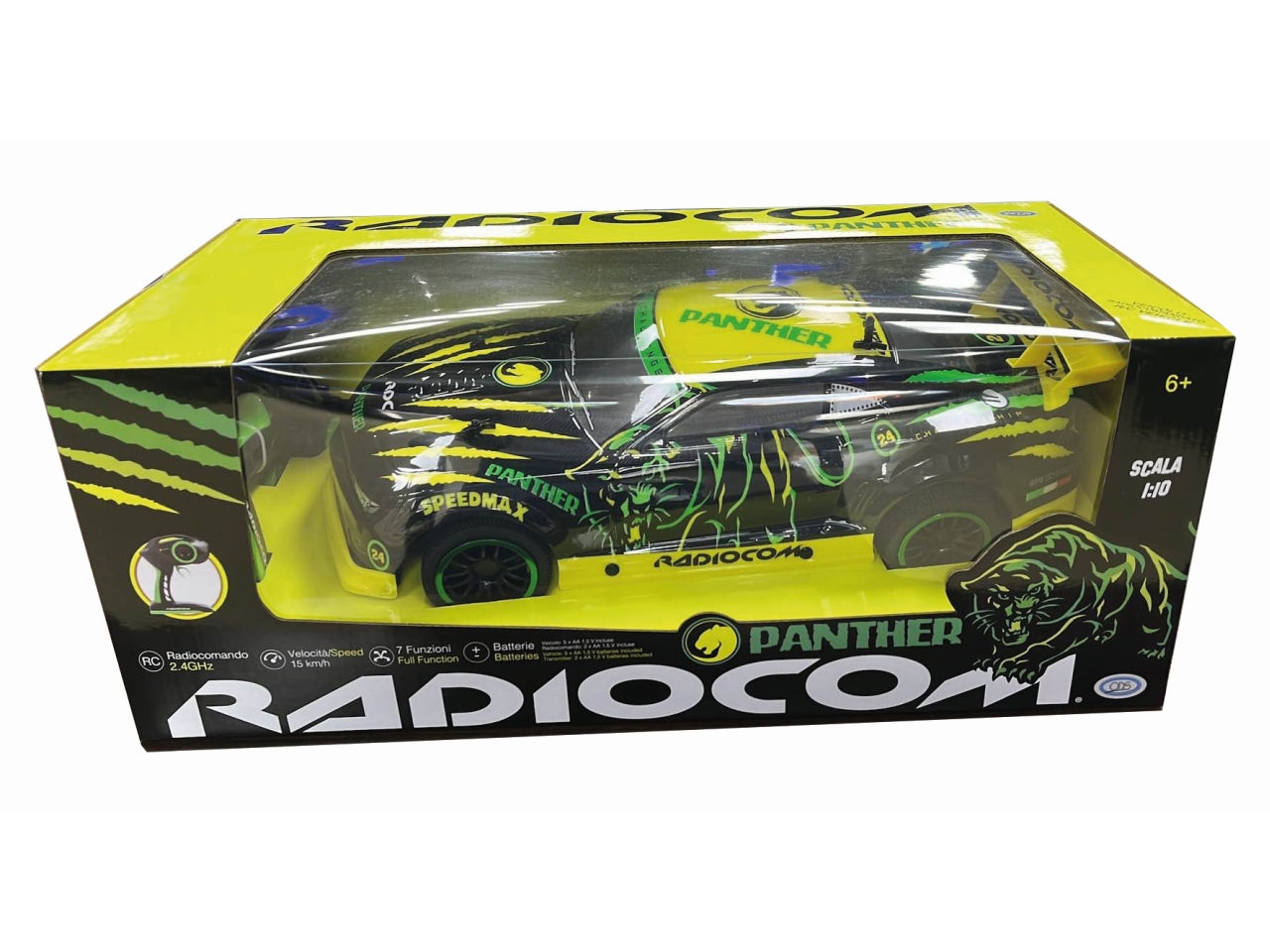 Radiocom - panther scala 1:10 auto radiocomandata