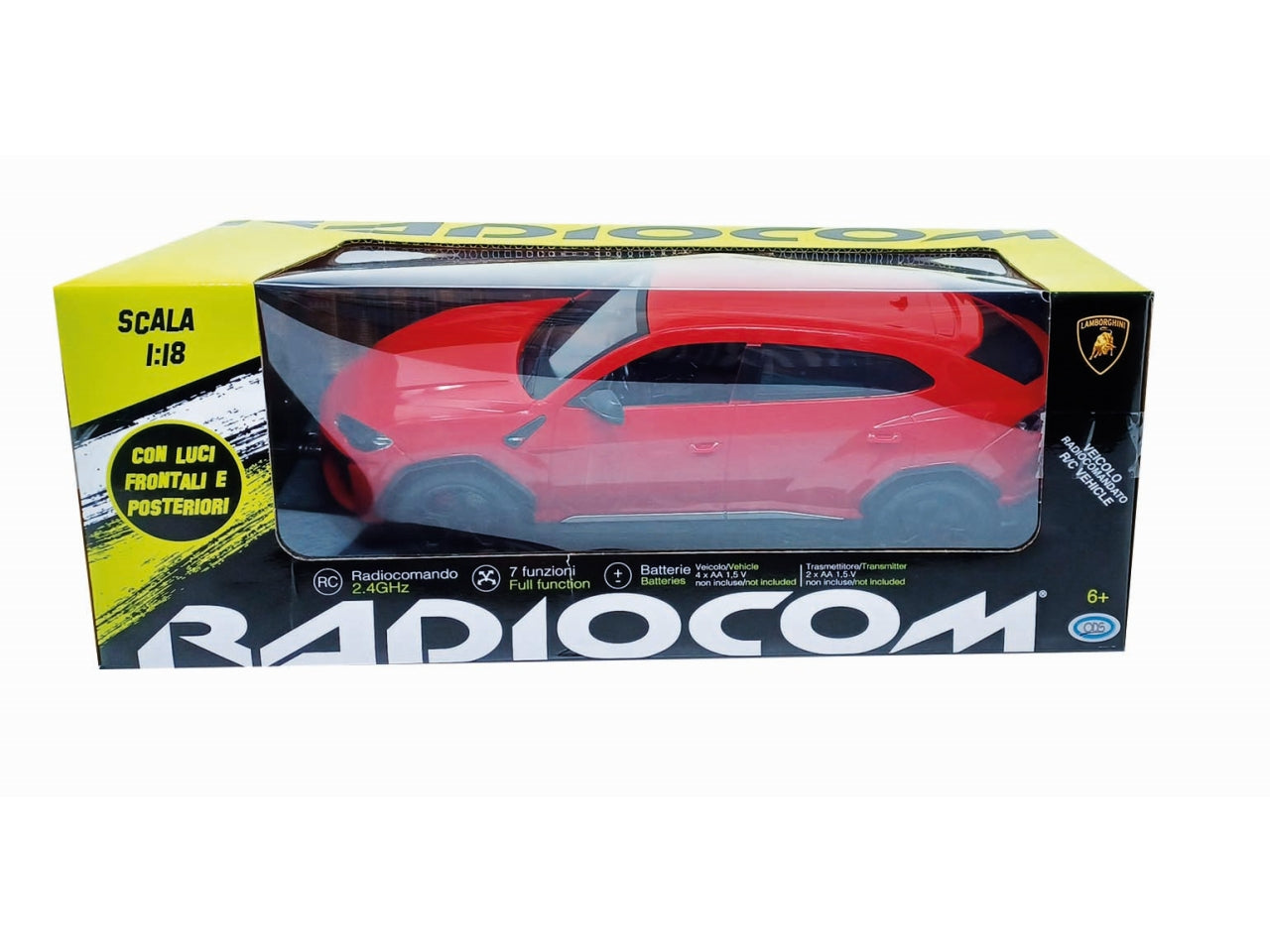 Radiocom - lamborghini urus scala 1:18 auto radiocomandata $