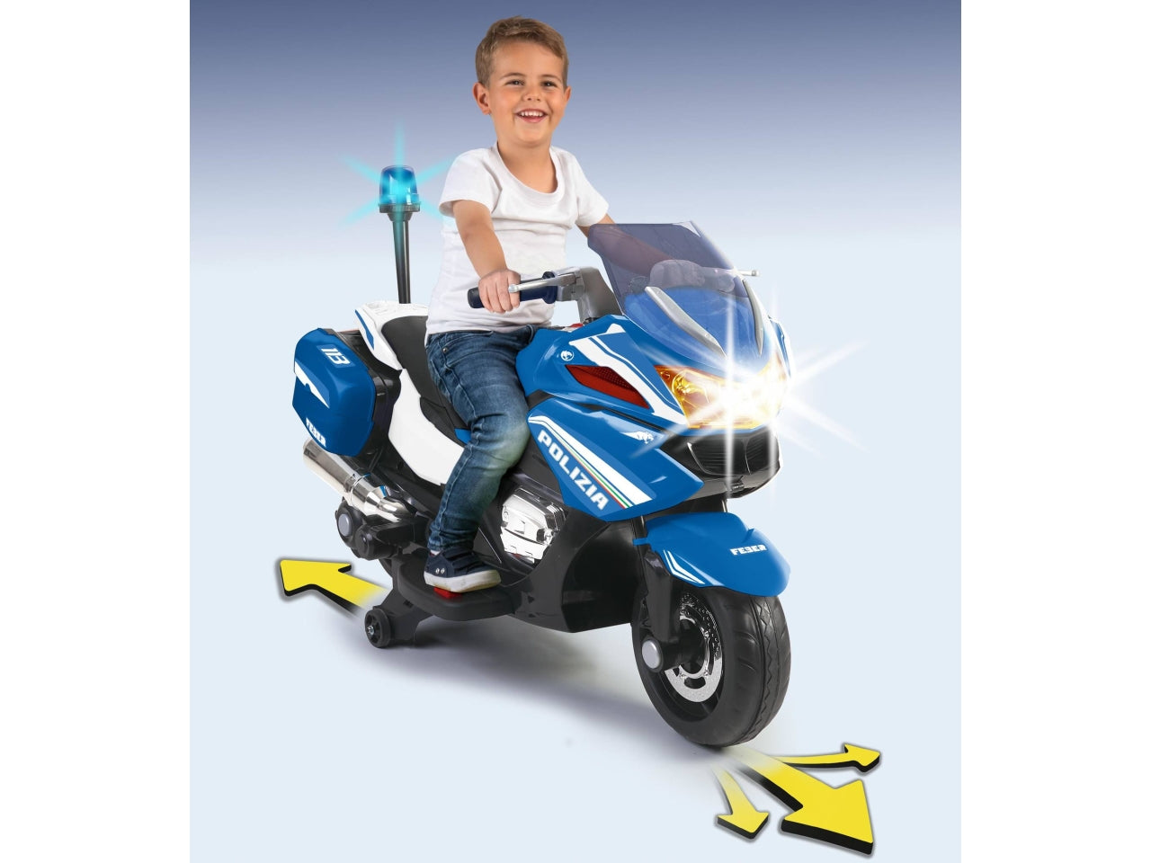 Polizia di stato moto 12v