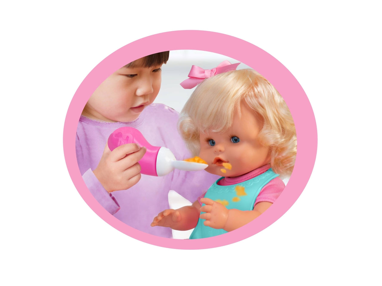 Nenuco Prima Pappa - Set Bambola con Accessori, Multicolor, EtÃ  3+, Famosa