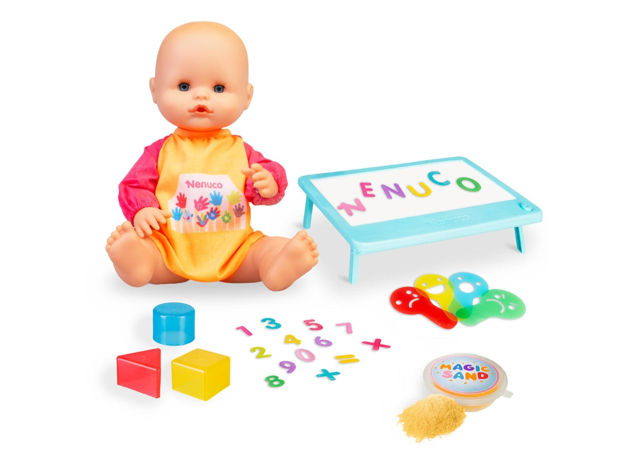 Nenuco Smart School - Set Bambola con Accessori, Multicolor, EtÃ  3+, Famosa