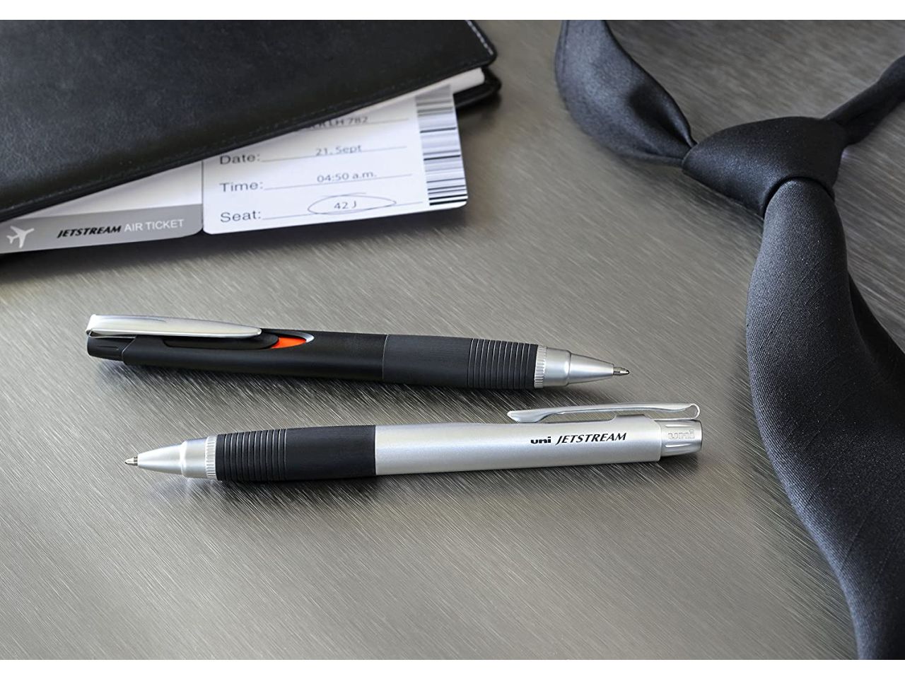 Penna jetstream scatto 1mm argento