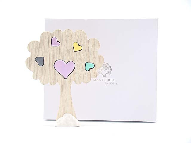 Albero c/cuori colorati pb16350