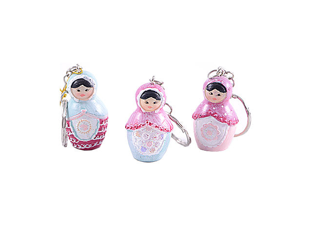 Bambolina russa 4cm p.chiavi pb17170