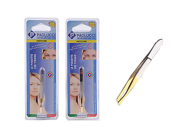 Pinzetta mezza dorata ass.0187