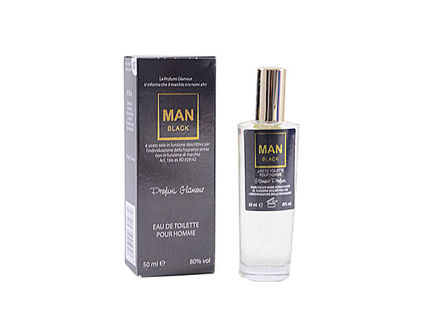 Profumo uomo 50ml man black 107