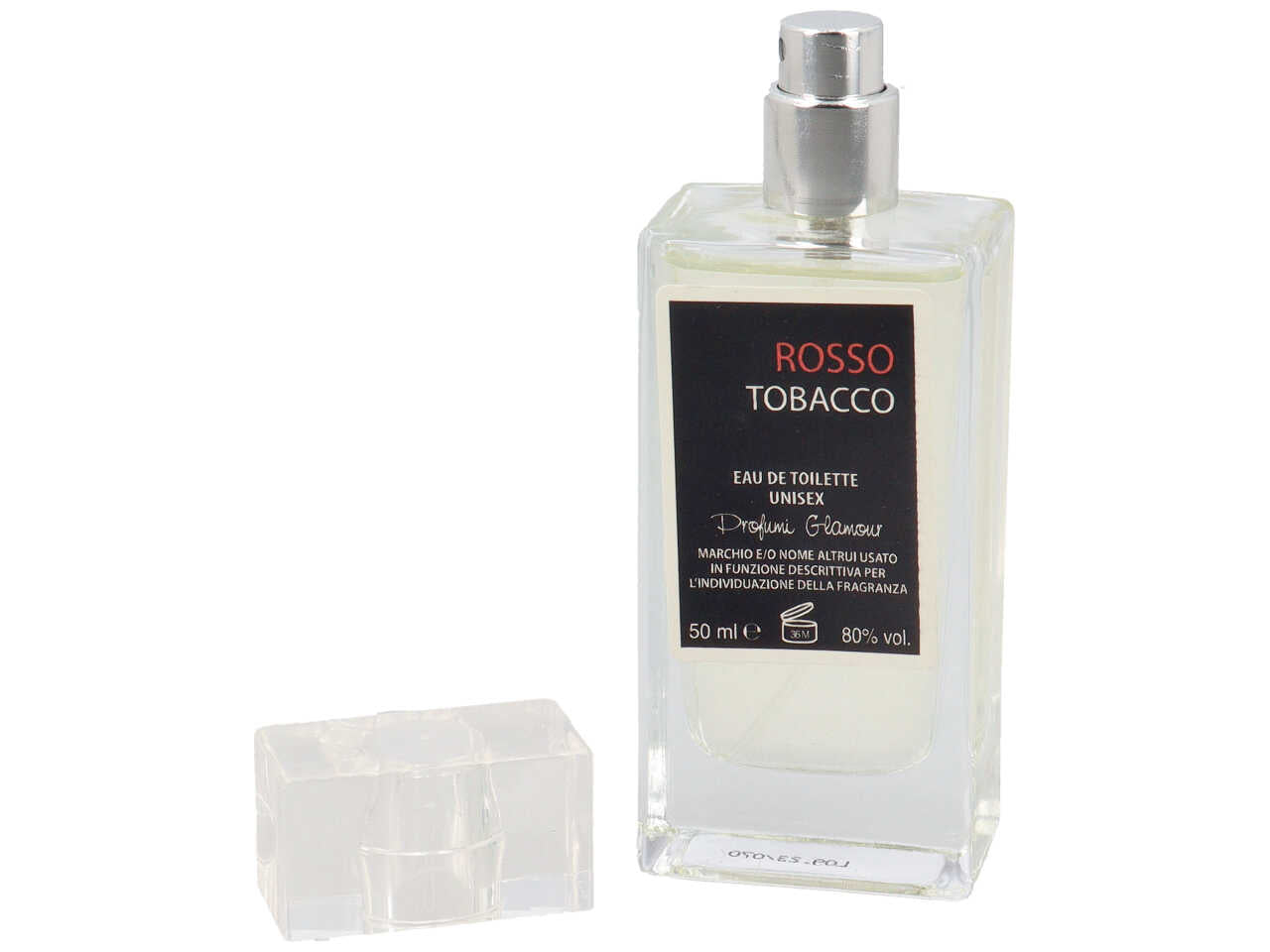 Profumo unisex 50ml rosso tobacco
