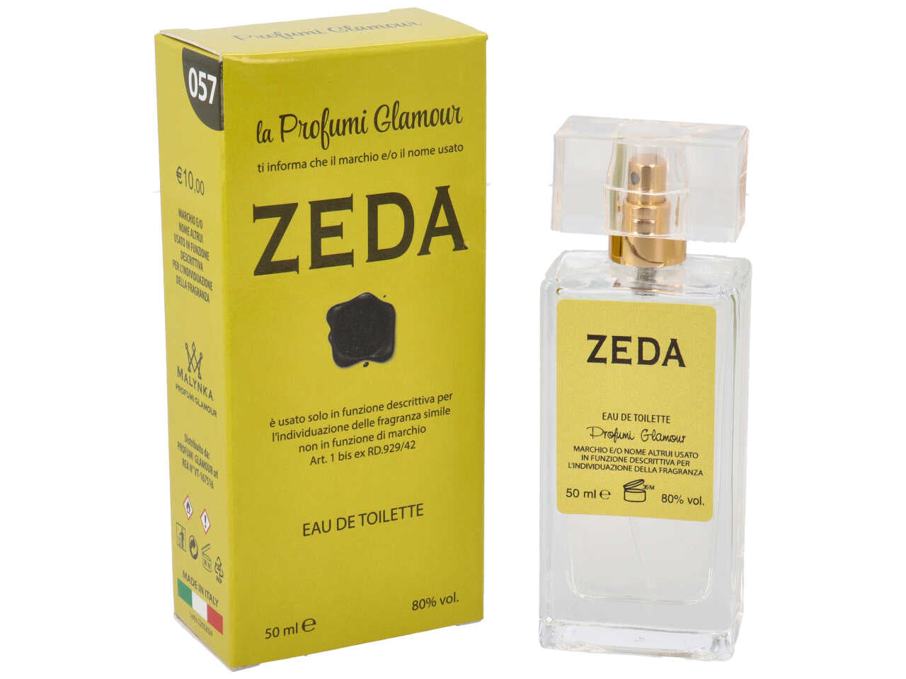 Profumo unisex 50ml zeda